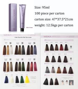 China Permanent Custom Logo Packaging Household Hair Dye Developer Cream For Changing Hair Color wholesale