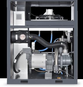 China 1170 Kg Oil Injected Screw Air Compressor With Built In Dryer wholesale
