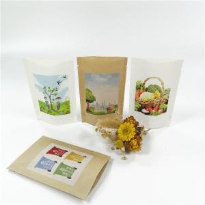 China Biodegradable 100mircon VMPET Kraft Paper Packaging Bag wholesale