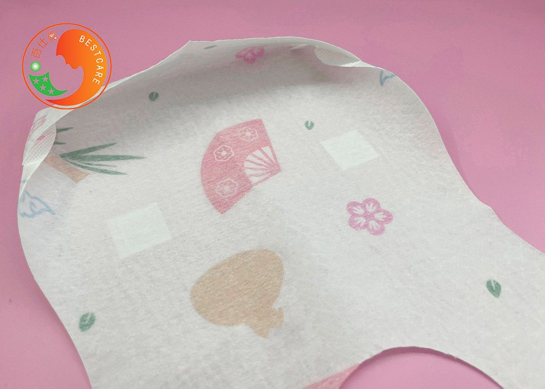 Bamboo material Disposable Baby Bibs Leakproof Pocket Snack Crumb Catcher