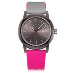 Large Dial Fashion Silicone Sports Watch Water Resistant For Unisex