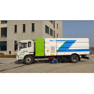 China Foton Aoling Chassis Road Sweeping Truck / Vehicle Convenient Operation on sale