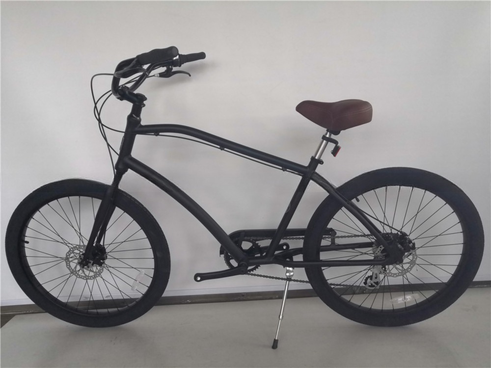 Coaster Brake 26 inch Single Speed Hybrid Unisex Beach Cruiser Bike with 26*2.35 Tires