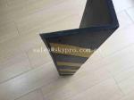 Garage Wall Reflective Molded Rubber Products , Soft Rubber Corner Protectors