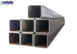 Black Square Rectangular 5mm Carbon Steel Tube Metal Building Materials