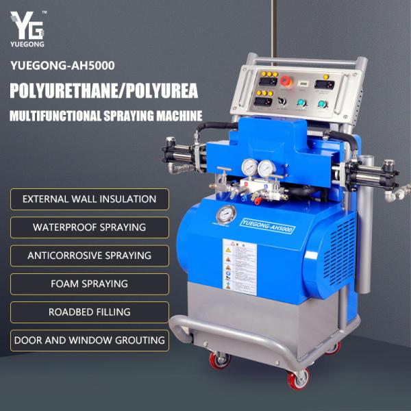 380v Waterproofing Polyurea PU Spray Machine 22kw Spray Foam Insulation