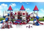 Business District Kids Outdoor Playground Equipment Amusement Facility Small