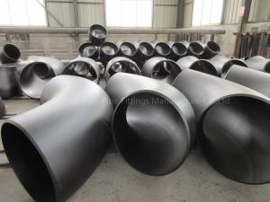 China 3400NB ASME Large Pipe Elbows Butt Weld 45 Degree Carbon Steel Big Size Marine wholesale