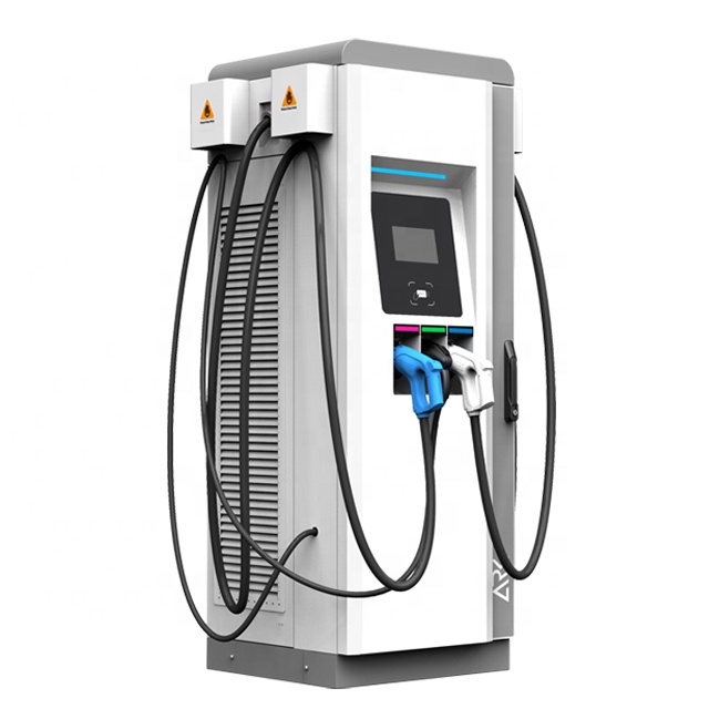 120KW 32A Commercial Electric Vehicle Charging Stations 150-750V
