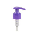 Purple 28/410 Left Right Cream Lotion Pump Plastic Shampoo Lotion Pump