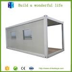 supply romania self contained steel frame container house with one-stop service