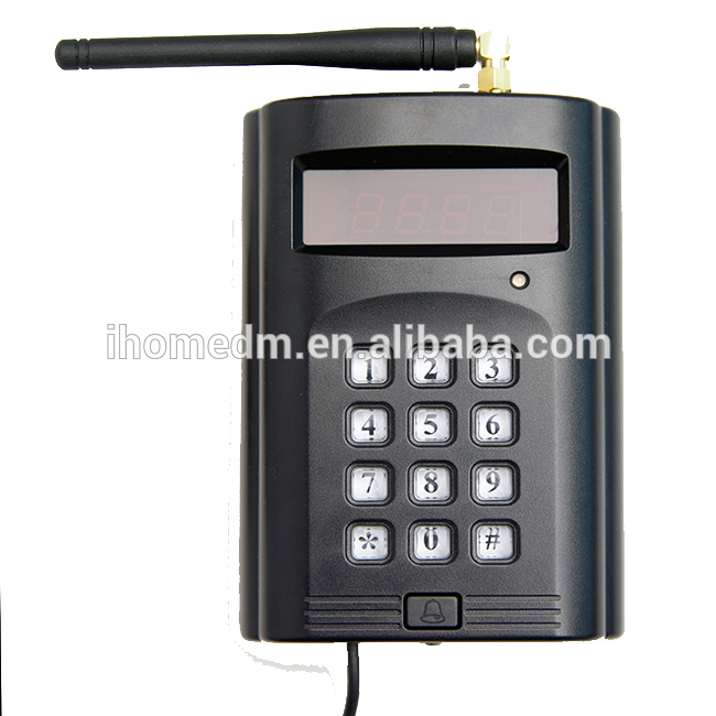 433mhz anti-interference wireless cafe and restaurant coaster pagers system factory from china