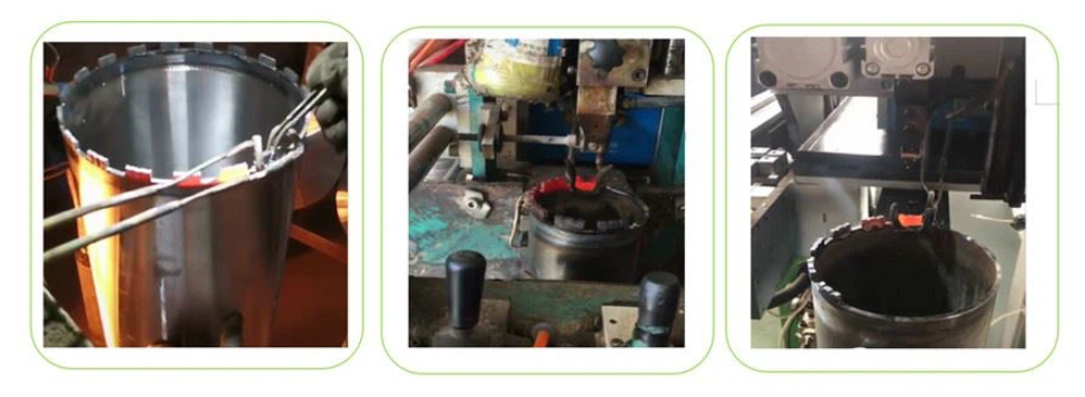 Automatic High Frequency Welding Machine HF Welding Machine Diamond Segment Induction Brazing Soldering Machine