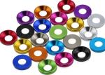 6mm 8mm Anodized Plated Aluminum 6061 6063 Countersunk Washer