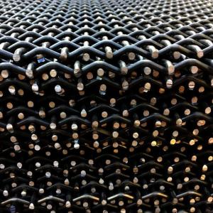 China Woven Crimped Wire Mesh Vibrating Screen For Mining Quarry wholesale