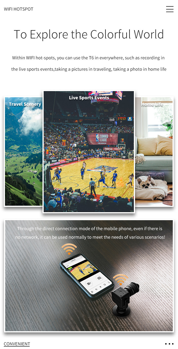 Motion Detection Alarm 150M wireless mini camera 1080P Hd Mini Wifi Camera