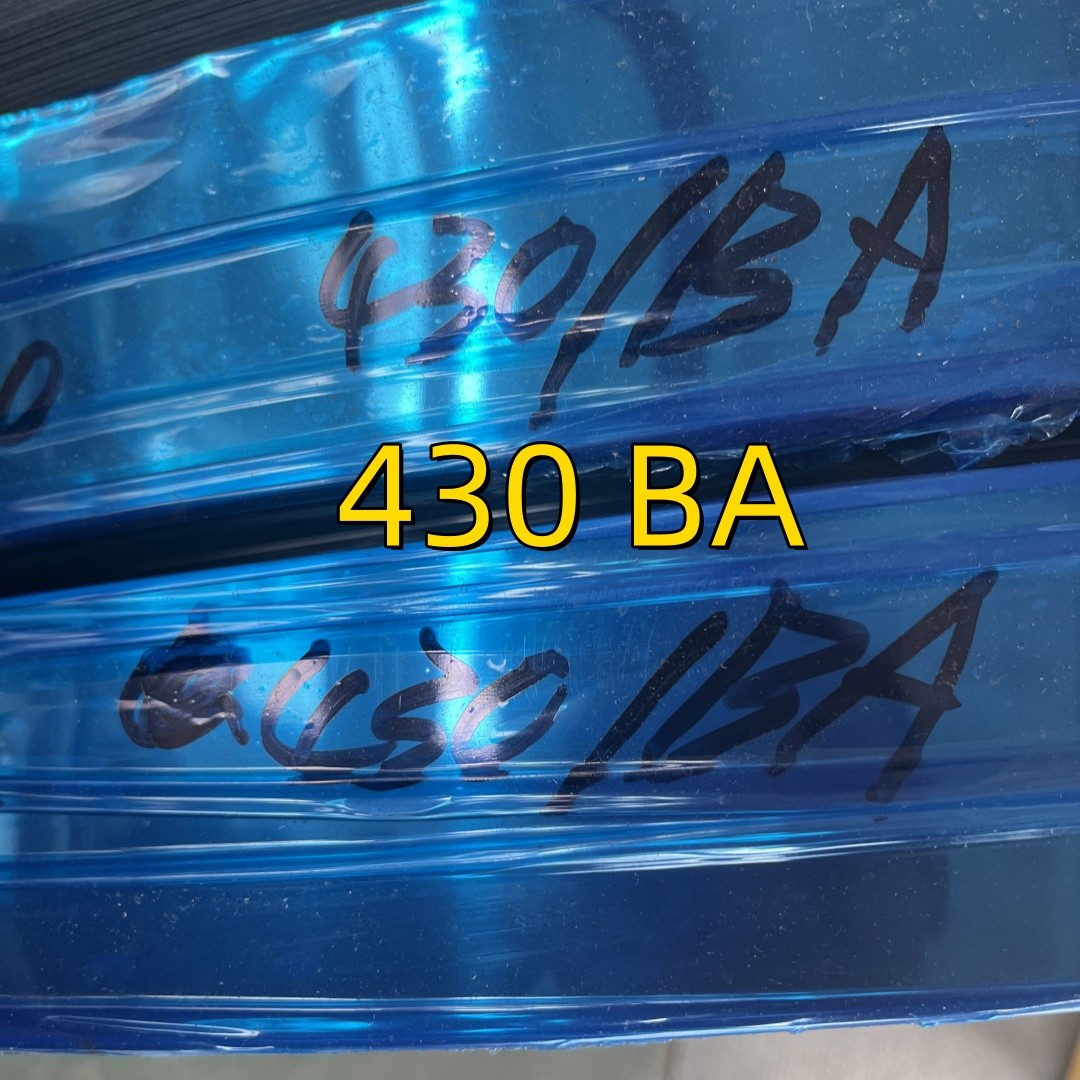 JIS G4305 SUS430 BA Bright Anneal Stainless Steel Coil 0.5*70mm With PVC PE Film