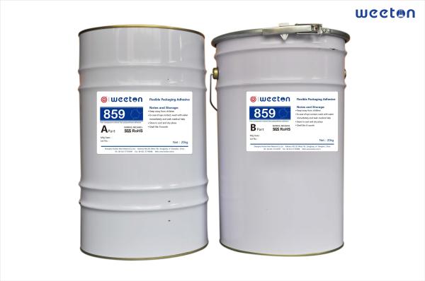 859A 859B Versatile Solventless Adhesive Flexible Packaging Adhesive Can Match