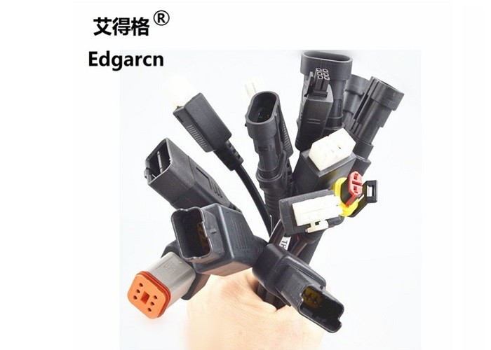 Pvc Material Molex Micro Fit , Customized Size Overmolded Molex Mini Fit Jr