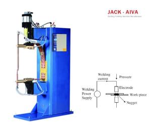 China Resistance Pneumatic Spot Welding Machine Metal Sheet Machinery DN Series wholesale