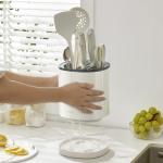 Detachable Base Large Capacity 360 Degree Rotating Kitchen Organizer Countertop