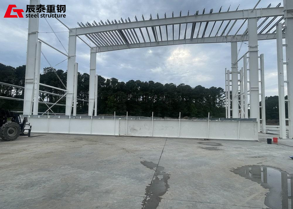 Prefabricated Building Construction Steel Structure Large Span Eco Friendly