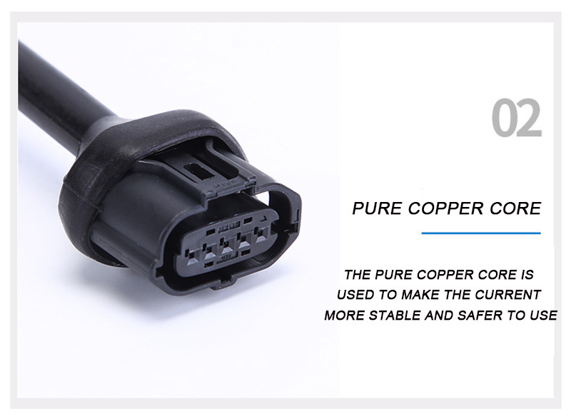 5Pin Male To Female Cable PVC Copper Waterproof Electric Cable