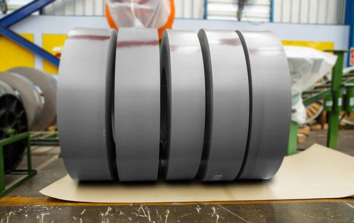 high quality electro galvanized steel strip coil