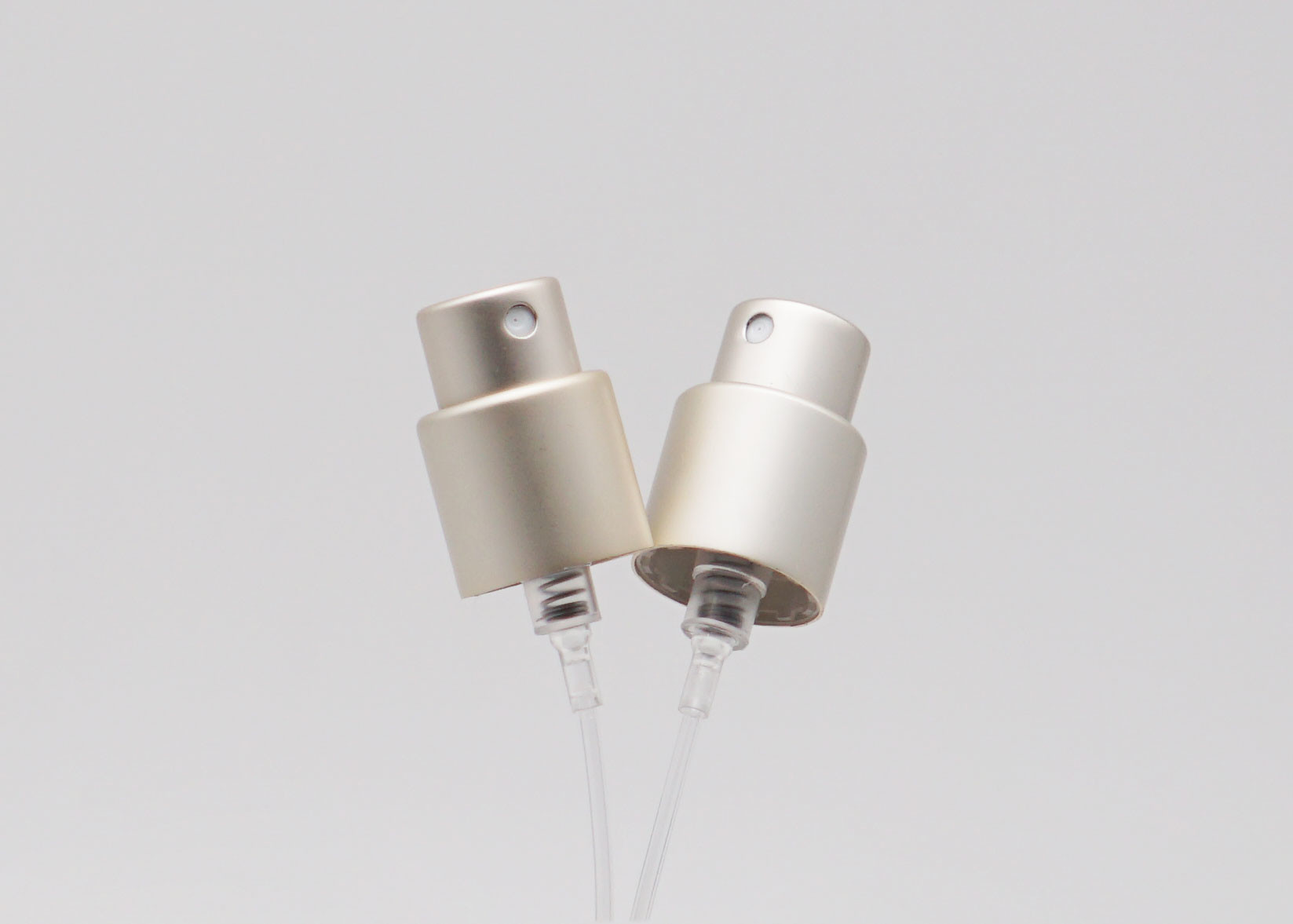 Gold Matte Hand Cream Pump Dispenser , Thick Lotion Dispenser