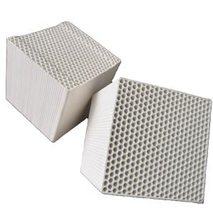 China 150*150*100 Ceramic Parts for Mullite Corundum Mullite Honeycomb Ceramic Regenerator wholesale