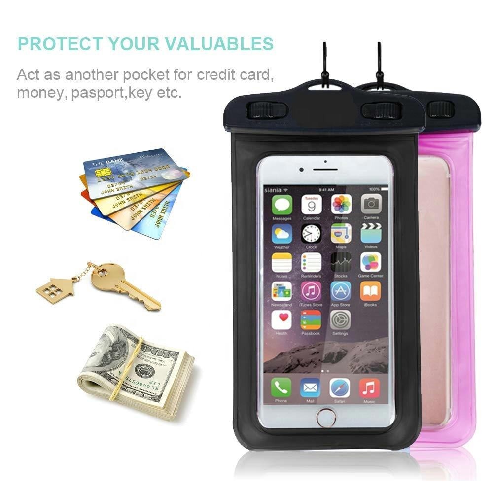 Universal Floating Cell Phone Case PVC Waterproof Cell Phone Pouch
