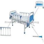 ABS Manual Medical Bed , ISO 2 crank hospital bed