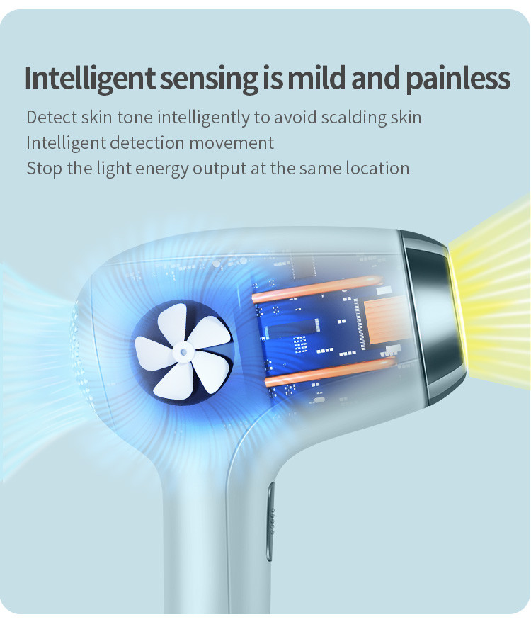 PSE Approval Handheld Laser Hair Remover IPL Skin Rejuvenation