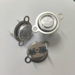 China Waterproof KSD301 Bimetal thermal protector Automatic Reset PPS Case loose bracket wholesale