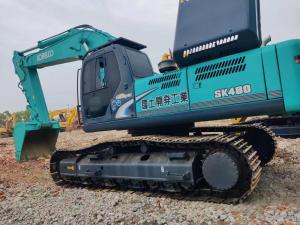 China 48 Ton Heavy Equipment Machine Used Kobelco Excavators Sk480 With 2.3m3 Capacity wholesale