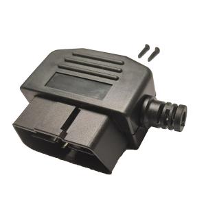 China Automotive OBD2 Plug Adapter Practical with Gold Plated Male Plug wholesale