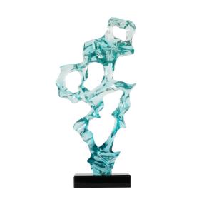 China Fiberglass Abstract Resin Table Sculpture Decorative Art Craft wholesale