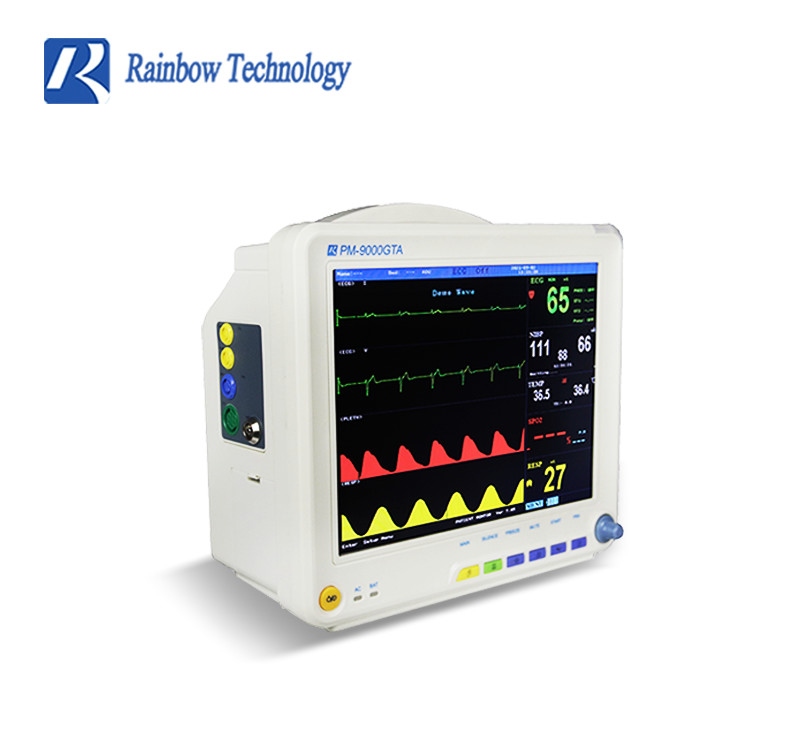 Vital Sign Multi Parameter Patient Monitor 12.1 Inch Portable ICU Monitor