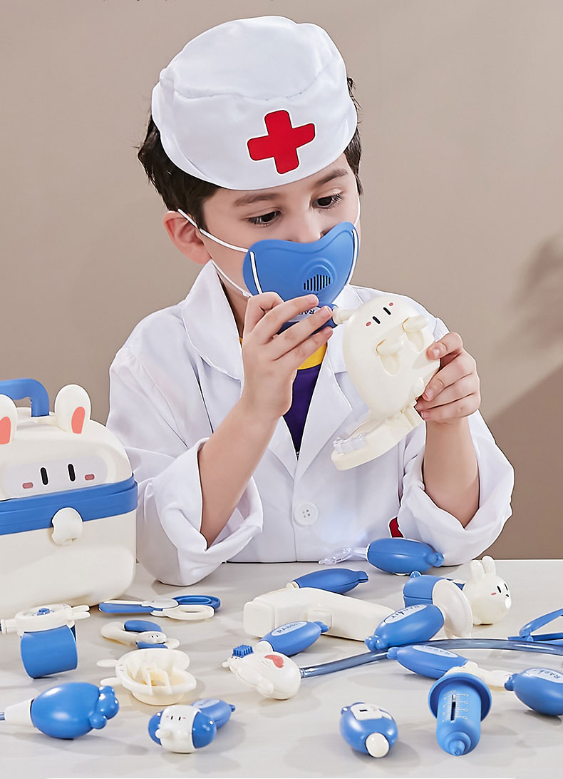 Doctor's Toy Lever Box Set Kitchen Toys Set for Boys and Girls Age Range 0 to 24 Months