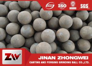 China Mineral used forged steel balls B2 B3 60mn material HRC 55-65 wholesale