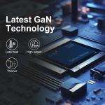 20V 3.25A GaN Fast Charger PD 65W USB C Wall Charger High Powered