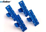 Portable Dental Abrasive , Dental Span Endo Finger Ruler Blue Yellow Color