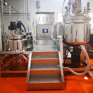 China 200L-8000L Capacity Vacuum Emulsifier Mixer Hair Shampoo Making Machine wholesale