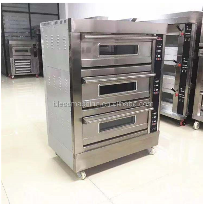 Food Hygiene Standards Bread Oven Bakery for Bakery Useage 200 KG Capacity
