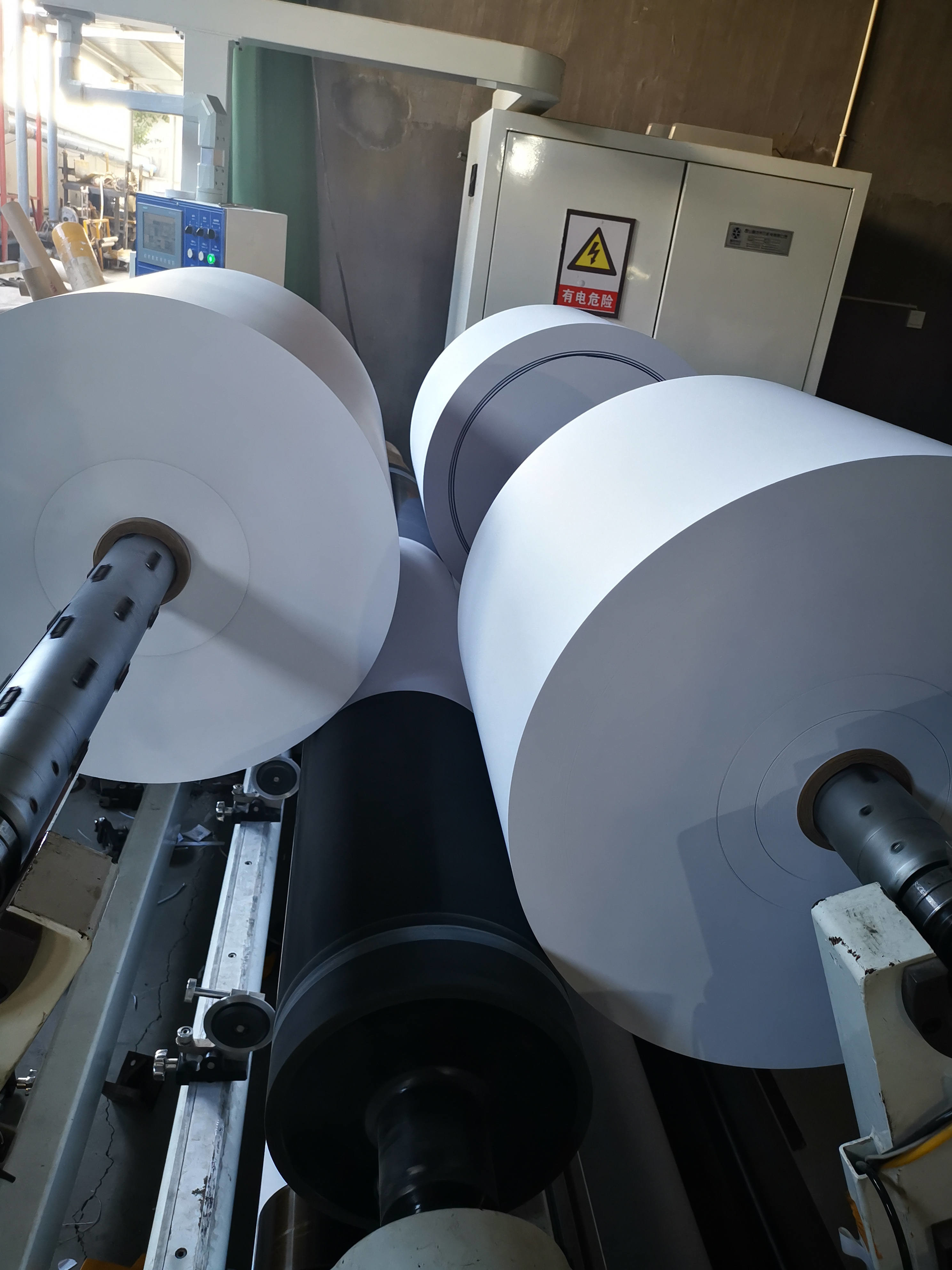 2500mm Unwinding Frame Thermal Paper Poly Coating Machine ISO9001
