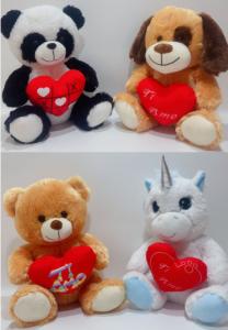 China 4 ASSTD Children Gift Teddy Bear/Uuicorn/Panda/Dog Plush Toy Adorable wholesale