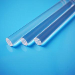 China Customized Clear Quartz Rod High Temperature Resistance 1000 Degree wholesale