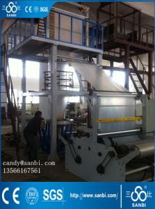 China 50MM 11KW LDPE / HDPE Film Blowing Machine With Double Winder wholesale