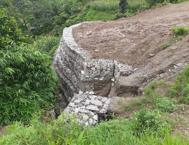 2.2mm 70x90mm Gabion Box Hexagonal Wire Netting