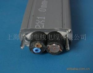 China Flat Travel Elevator Cable with CCTV Cable ECHU Elevator Cable TVVBG-TV wholesale